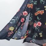 Forever 21  Multicolored Floral Print Ruffle Dress Photo 3