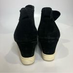 Sofft Bellview black suede wedge sneakers booties women’s size 10 casual Photo 4