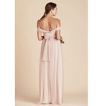 Birdy Grey NWT  Christina Convertible Vintage Blush Pink Tulle Maxi Dress Photo 6