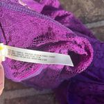 Free People Intimately  Romantic Purple Lace Bralette Bandeau Photo 8