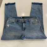 Kut From The Kloth Reese Ankle Straight Jeans Distressed size 10 Photo 2