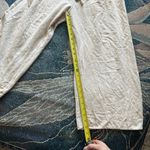 Japna  Cream Linen Tie Waist Pants Sz L Wide Leg Summer Beach Travel Resort Y2K Photo 9