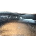 Stuart Weitzman Leather Silver Metallic Peep-Toe Heels – Size 7 Made is Spain Photo 3