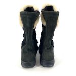 Merrell Encore Nubuck Leather Slip On Lace Up Black Westherproof Apex Boot Photo 4