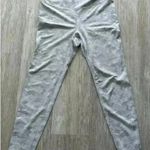 Danskin | Women’s Light Gray Camo Print Leggings Style #9461 | Medium Photo 1