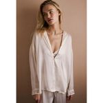 Free People Dreamy Days Pajamas in Ivory Size Medium Photo 10