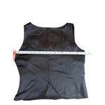 Tahari Black Satin Jeweled Tank Top Size 8 Photo 6