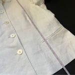 CHAPS White Linen Blazer Jacket Women’s 14 Photo 9