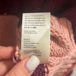 Free People ✨ Pembrook Sz Medium Sweater in Moody Pink Combo Striped Cotton✨ Photo 11