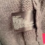 Worthington || Grey cowl neck textured sweater Photo 2