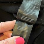 COS  Black Neoprene Full Zip Bomber Jacket Sz M Photo 6