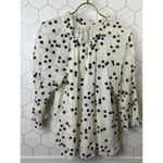 Rebecca Taylor  White Alessandra Floral Embroidered Silk Blouse - Size - Small Photo 7