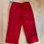 Chadwick's ❤️ NWT Chadwick’s Petite Red Capri Pants Photo 1