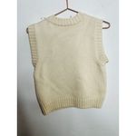 PHILOSOPHY DI LORENZO SERANFINI White Black Rhinestone Studded Wool Sweater US 6 Photo 3