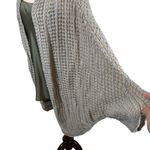 English Laundry Cardigan Womens XL gray Dolman sleeve oversize open knit sweater Photo 3