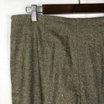 Talbots  Petite Brown Tweed Wool Straight Dress Pants 12 Photo 46