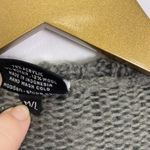 Wooden Ships  Gray Mohair and Wool Blend Open Front Cardigan Sweater Photo 4