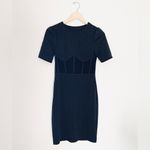 Yandy Elegant Black Mesh Panel Dress Photo 4