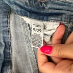 Celebrity Pink  Distressed Mid Rise Light Wash Walker Skinny Stretch Jeans 9 / 29 Photo 7