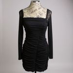 Leith  Black Long Sleeve Lace Dress Photo 1