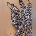 Maitai  short jumpsuit floral blue/white L lightweight Romper Photo 13