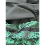 Banana Republic L'Wren Scott For Black And Green Jacquard Sheath Dress Size 2 Photo 6