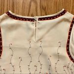 Chelsea and Violet Floral Beige Red Tank Top Womens XSmall Photo 7