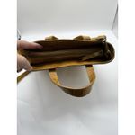 Madewell The Zip Top Transport Crossbody Bag Brown Embossed Crocodile Leather Photo 8