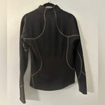 REI Quarter Zip Fleece Black Women’s Size Medium Active Sporty Hiking Photo 2