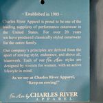 Charles River Apparel Women’s Legend Pullover Windshirt Blue Size S NWT Photo 15