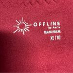 Aerie Offline by  Red Women's Cropped Athletic Active Workout Bra Top XLarge EUC Photo 2