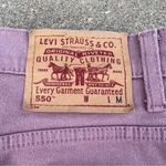 Levi's Vintage Levi’s 550 Ladies Dusty Pink Rose relaxed fit tapered leg jeans 12 Mis M Photo 4