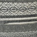 Free People Pucker Lace Tunic Top Black Large WhimsiGoth Fairy Edwardian Witchy Photo 5