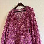 Love Shack Fancy NWOT  Rina Dress in Cherry Wine Size 8 Photo 4