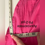 Joseph A  Pink Beaded Women's Boho Top with Butterfly Sleeves Photo 3