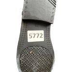 Tory Burch Women's Tall Black Rubber Leather Riding Boots Size 7M *note flaw Photo 13