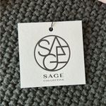 Sage Collective NWT mini dress 12 smocked waist pale, blush pink short sleeve Photo 4