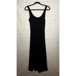 Marine layer Black Ribbed Lexi Fit And Flare Tank Midi Dress Size Small NWOT Photo 5