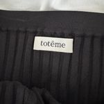 Toteme NWOT black ribbed Murano knit slip midi skirt size medium Orig. $290 Photo 7