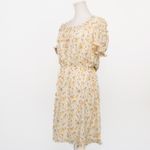 Ralph Lauren Lauren Floral Georgette Puff Sleeve Dress Photo 6