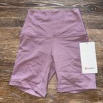 Lululemon Align Biker Short High Rise 6” Lavender Lux Size 2 NWT Photo 1