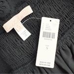 Hutch  Anthropologie Eyelet Bow Jumpsuit Black Sz S NWT Wide Leg Sleeveless Photo 12