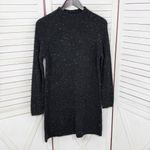 Madewell  Donegal Northfield Mock Neck Sweater Dress Speckled Black Small Photo 8