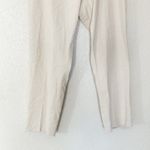 Theory  Pants Womens Treeca Pull-On Pant in Good Linen Neutral Straw Size‎ 14 NEW Photo 5