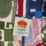 Farm Rio  wide leg crop pants linen tropical casual resort printed boho fall Photo 7