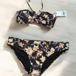 CP Shades  Black and Pink Bikini Floral Design Photo 0