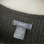 Aerie  Ribbed Olive Green Lace Up Long Sleeve Bodysuit Photo 4