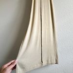 LNA  Gaia Midi Ribbed Dress New in Pale Khaki Tan Size Small Photo 11