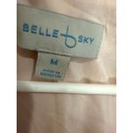 Belle Sky Paisley Print Maxi Dress Long Sleeve Lace Up Boho Chic Medium Photo 2