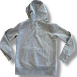 Banana Republic  women’s sweatshirt hoodie light Gray Star Size Small SOFT! Photo 1